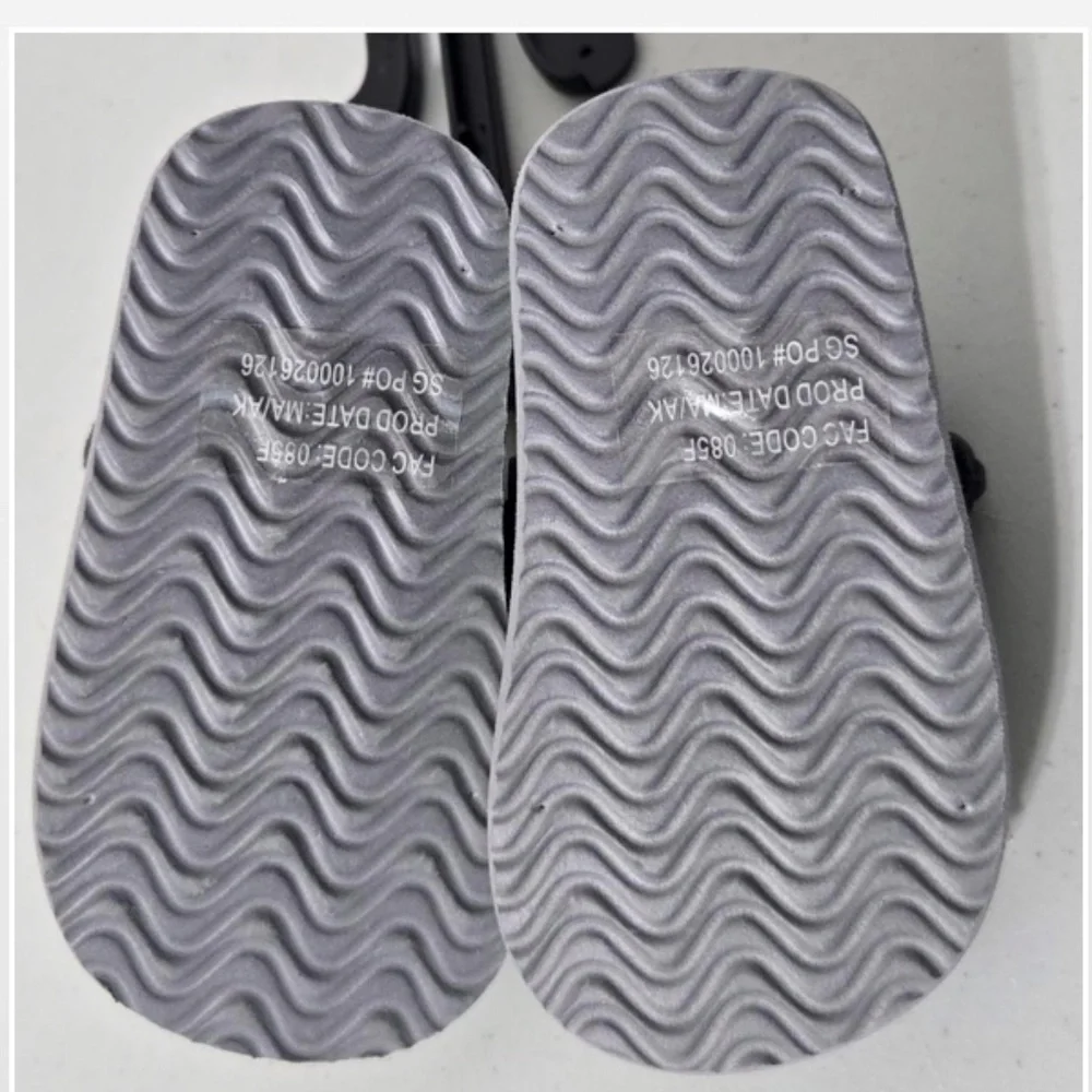 New Wave Zone Shoes Kids Prewalk Baby Sandals Dino Grey Green NWT